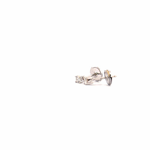 Boucles d'oreilles Puces d'oreilles Or Blanc & Diamants 58 Facettes BO-GS33020
