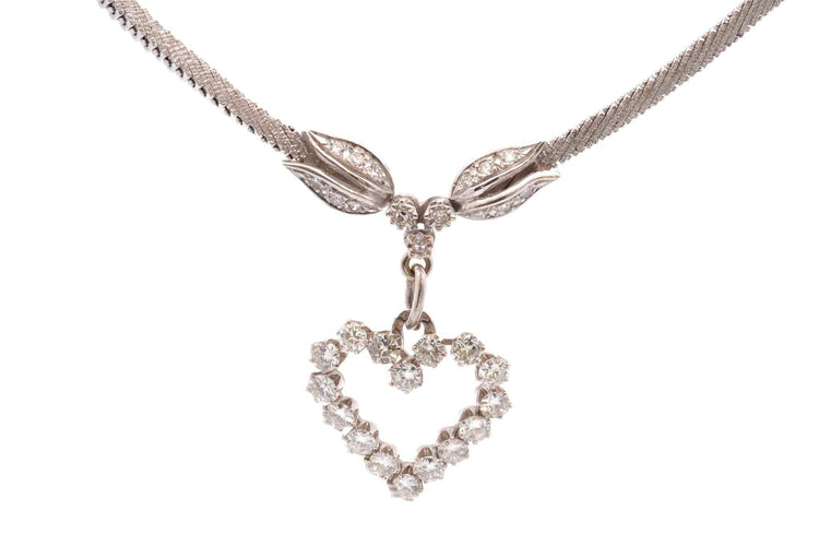 Collier Collier diamants en or blanc 18k 58 Facettes 27034