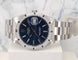 Montre ROLEX Date Cadran Bleu 58 Facettes 15210