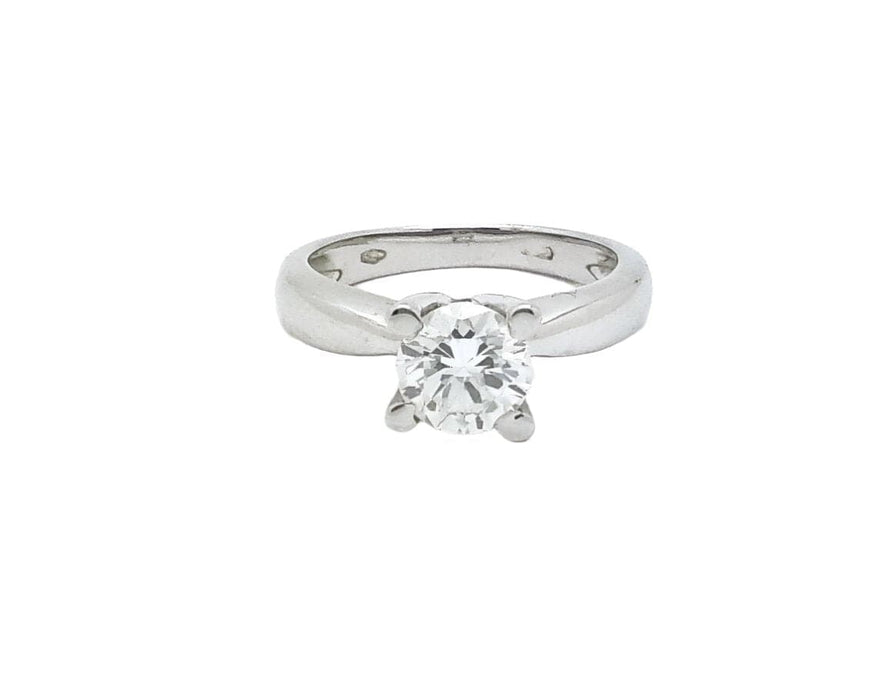 Bague Bague solitaire avec certificat gemmologique 58 Facettes