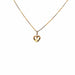 Pendentif Pendentif Coeur Or Jaune 18k Perle & Diamant 58 Facettes 2-PED2-GS35535