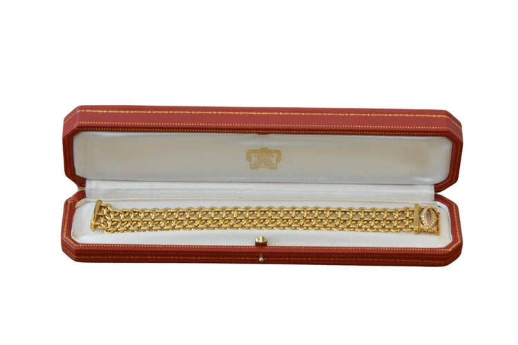 Bracelet Bracelet Cartier pénélope diamants en or 18k 58 Facettes 26407dv
