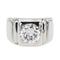 Bague 52 Bague Solitaire Or blanc Diamant 58 Facettes 2634243CN