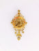 Pendant Napoleon III brooch pendant diamonds and fine pearls 58 Facettes J337