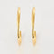 Anneaux d'oreilles or jaune 58 Facettes THI0203