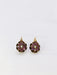 Boucles d'oreilles Dormeuses anciennes rubis et perle fine 58 Facettes 913