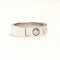 Bague 51 CARTIER - Bague LOVE Classique or blanc et diamant 58 Facettes