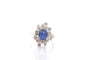 Bague 51 Bague saphir de 2,51cts et diamants 58 Facettes 26880dv-26694