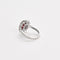 Bague 53 Bague Marguerite Or blanc, Rubis & Diamants 58 Facettes