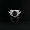 Bague 53 Bague saphir de Ceylan coussin et diamants 58 Facettes 24-152