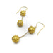 Boucles d'oreilles Boucles d'oreilles pendantes double boule 58 Facettes