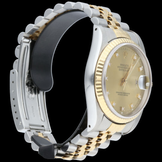 Rolex Montre Datejust 36 Or Jaune 18K / Acier