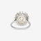 Bague Bague en diamant brillant circulaire VS1 de 7,46 carats, certifiée GIA 58 Facettes 22616