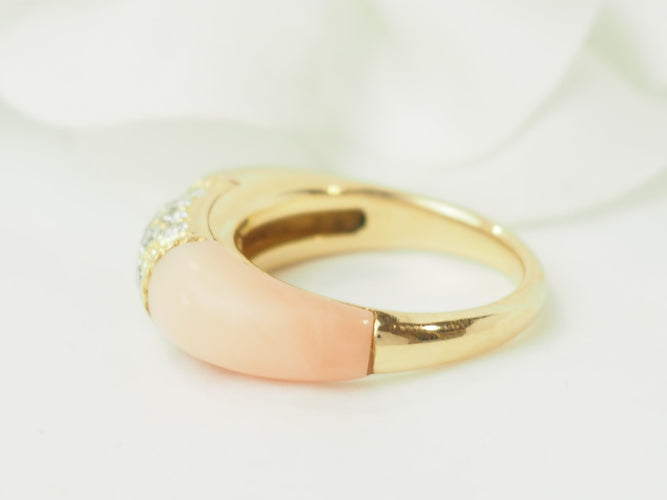 Bague 54 Bague Van Cleef & Arppels en or jaune et diamants 58 Facettes