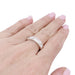 Ring 56 Buccellati “Eternelle Macri Capri” ring in white gold, diamonds. 58 Facettes 33656