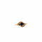 Bague Bague trilogie de saphirs et entourage de diamants effet vague 58 Facettes