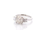 Bague 53 Bague diamant de 2,14cts H/VVS1 58 Facettes 27265-27376