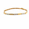 Bracelet Bracelet or jaune et blanc, diamants 58 Facettes BRA-GS38380-3