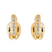 Boucles d'oreilles Boucles d'oreilles Demi créoles Or jaune Diamant 58 Facettes 3634764CN