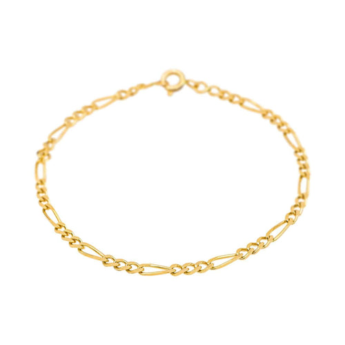 Bracelet Bracelet Maille figaro Or jaune 58 Facettes 4799495CN