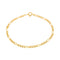 Bracelet Bracelet Maille figaro Or jaune 58 Facettes 4799495CN