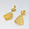 Boucles d'oreilles Paire de pendants d'oreilles en or jaune 18 carats 58 Facettes 32243