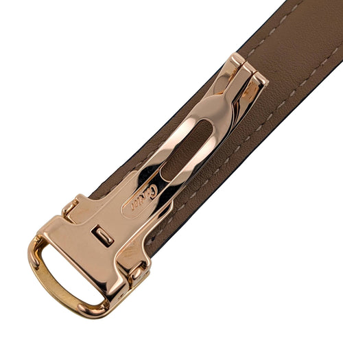 Montre Cartier Tank Louis Cartier Medium MM Classic Railway 18k Gold 866001 Gold Folding Clasp Circa 1985 58 Facettes