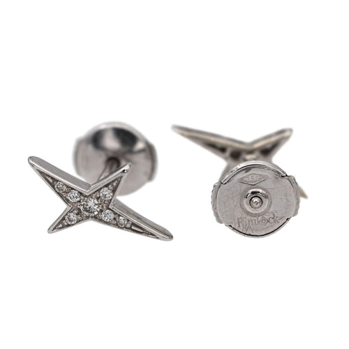 Boucles d'oreilles Mauboussin Boucles d'oreilles Puces French Valentine Or blanc Diamant 58 Facettes 2804215CN