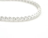 Bracelet Bracciale tennis in oro bianco Ct 2,30 58 Facettes