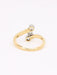 Bague 52 Bague toi et moi or jaune diamants 58 Facettes J608