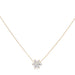 Pendentif Ginette NY Collier Diamond Star Necklace Or rose Diamant 58 Facettes 2394625CN