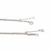 Collier Collier Feuille Or blanc Diamant 58 Facettes 3132893RV