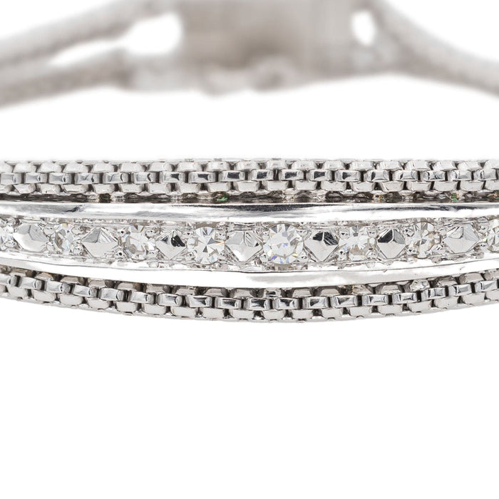 Bracelet Bracelet Or blanc Diamant 58 Facettes 3281525CN