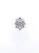 Bague 51 Bague marguerite or blanc diamants 58 Facettes