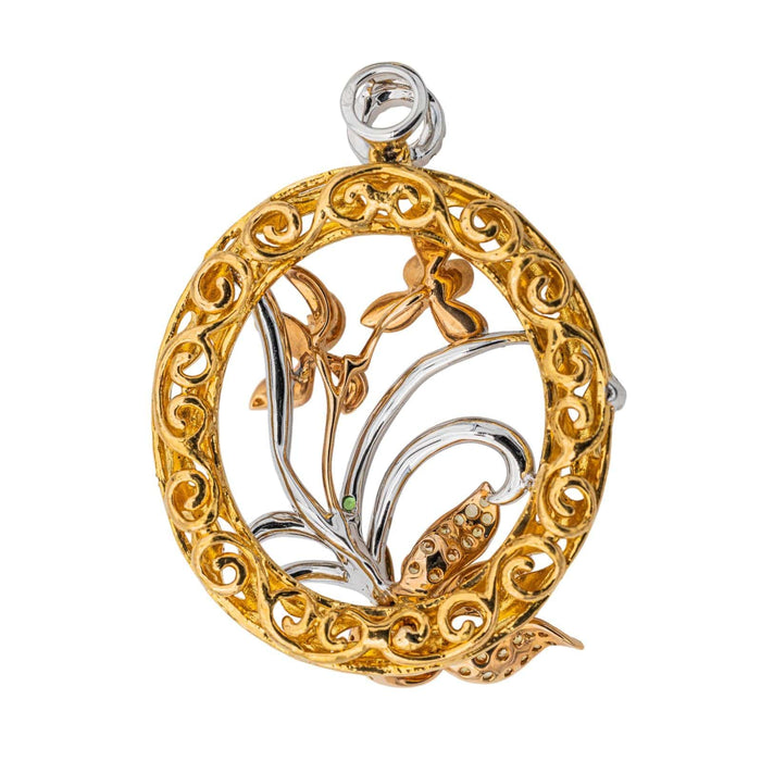 Pendentif Pendentif Or jaune Saphir 58 Facettes 3573216CN