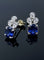 Boucles d'oreilles Boucles d'oreilles pendantes en saphir et diamants 58 Facettes
