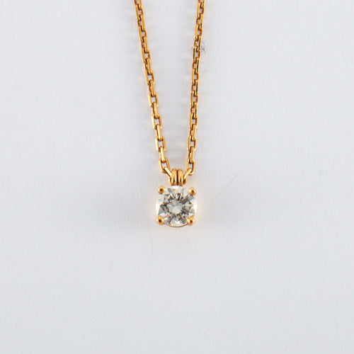 Collier Collier en Or Jaune Diamant 0.40ct 58 Facettes 2.1386