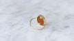 Bague Bague ancienne intaille sur verre Diane 58 Facettes