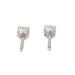 Boucles d'oreilles Boucles d'oreilles Puces Or blanc Diamant 58 Facettes 3090577CN