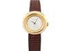 Montre montre CHAUMET anneau 28 mm quartz classique en or jaune 58 Facettes 264107