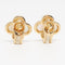 Boucles d'oreilles Van Cleef & Arpels - Boucles d’oreilles Pure Alhambra Nacre en or jaune 58 Facettes