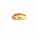 Ring 53 Solitaire Ring Yellow Gold Diamonds 58 Facettes