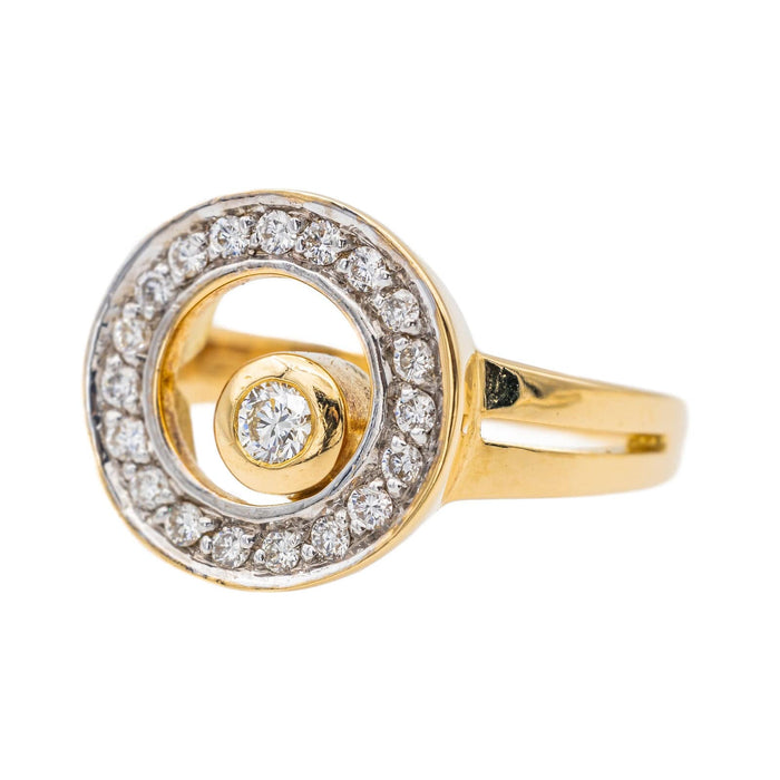 Bague 55 Bague Or jaune Diamant 58 Facettes 3167471CN