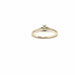 Bague 55 Solitaire Or Blanc 18k & Diamant 58 Facettes 22-GS29578