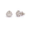 Boucles d'oreilles Boucles d'Oreilles Marguerite Diamants 1 Carat Or Gris 18 Carats 58 Facettes BO255