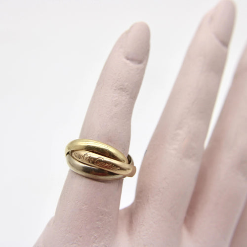 Bague 49 CARTIER - Bague Trinity Tricolore Les Must de Cartier 58 Facettes A1000G