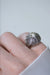 Ring 45.5 Diamond and Platinum Spiral Ball Ring 58 Facettes