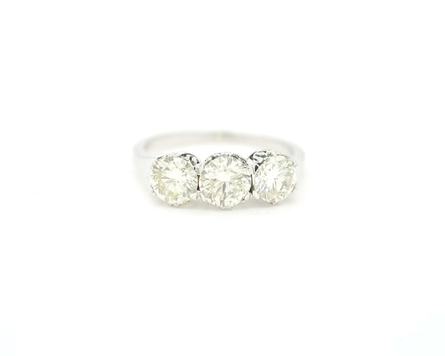 Bague Trilogie d'anneaux Ct 1,95 58 Facettes