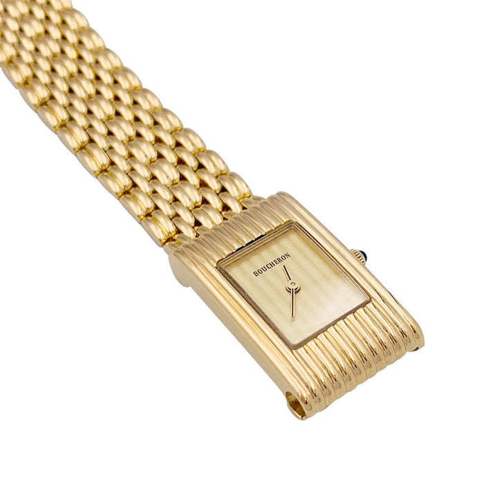 Montre Montre Boucheron "Reflet" or jaune. 58 Facettes 33769