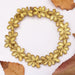 Bracelet Bracelet vintage en or jaune amati et ciselé 58 Facettes 24-276B